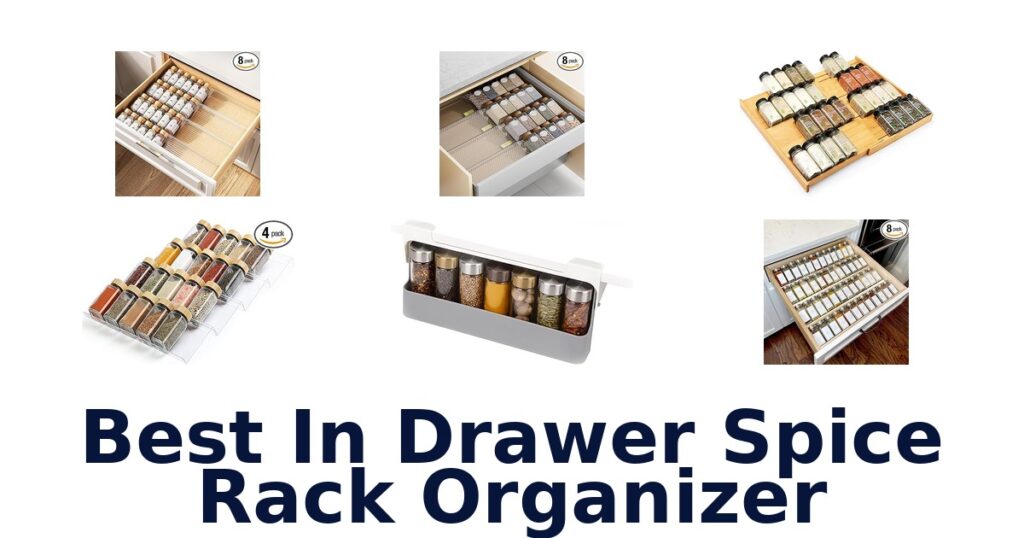 best in drawer spice rack organizer