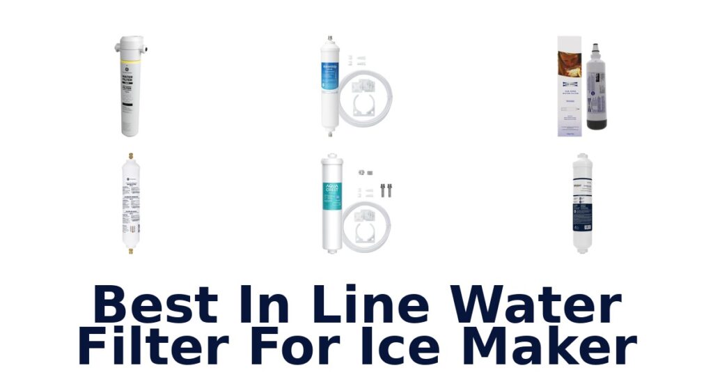 BEST In-Line Water Filters for Ice Makers (Top 10) best in line water filter for ice maker