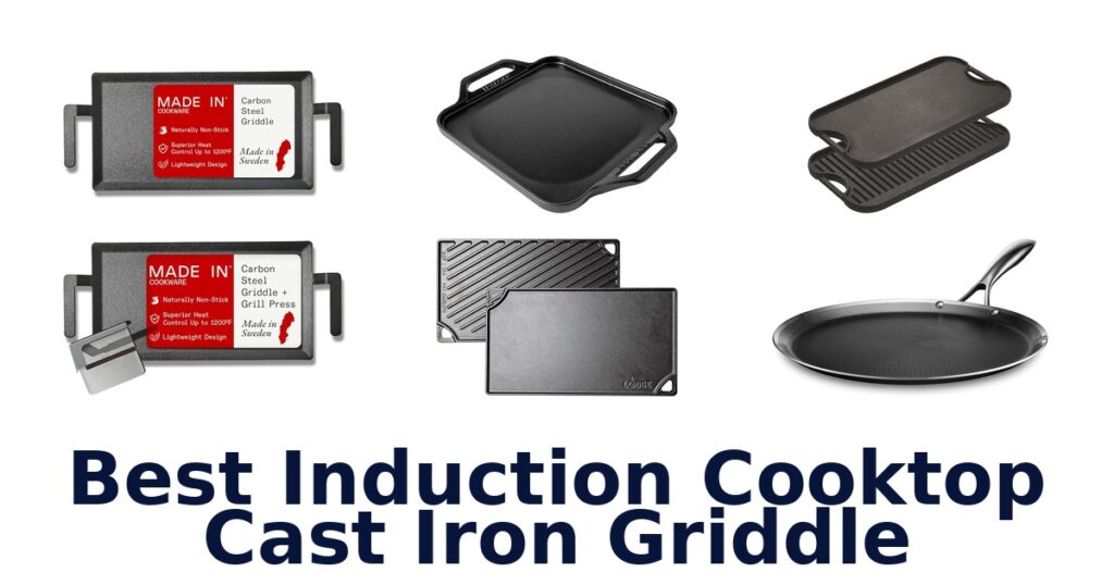 best induction cooktop cast iron griddle
