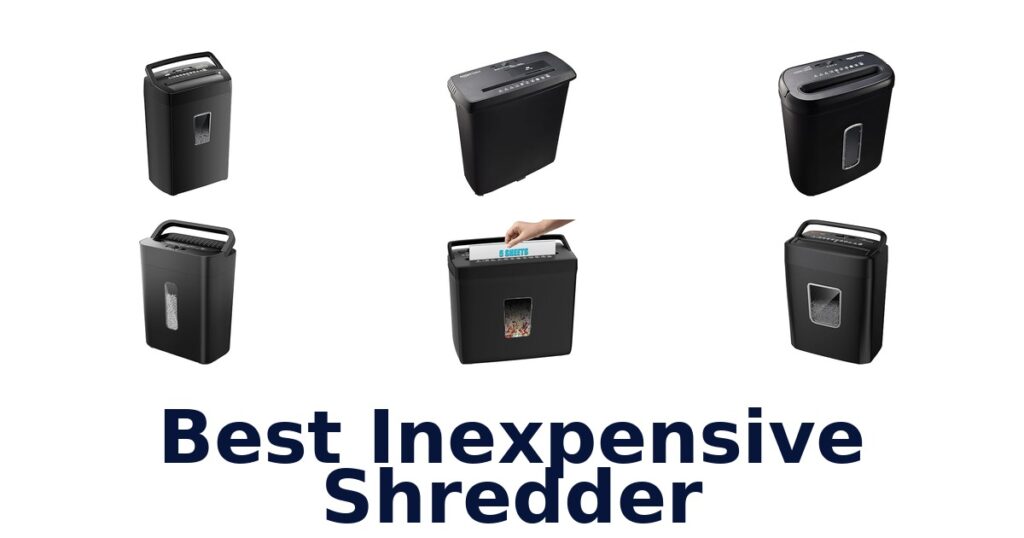 best inexpensive shredder