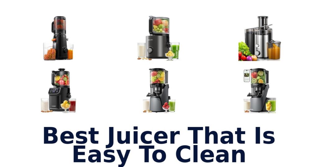 best juicer that is easy to clean