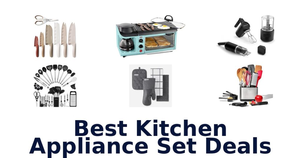 best kitchen appliance set deals
