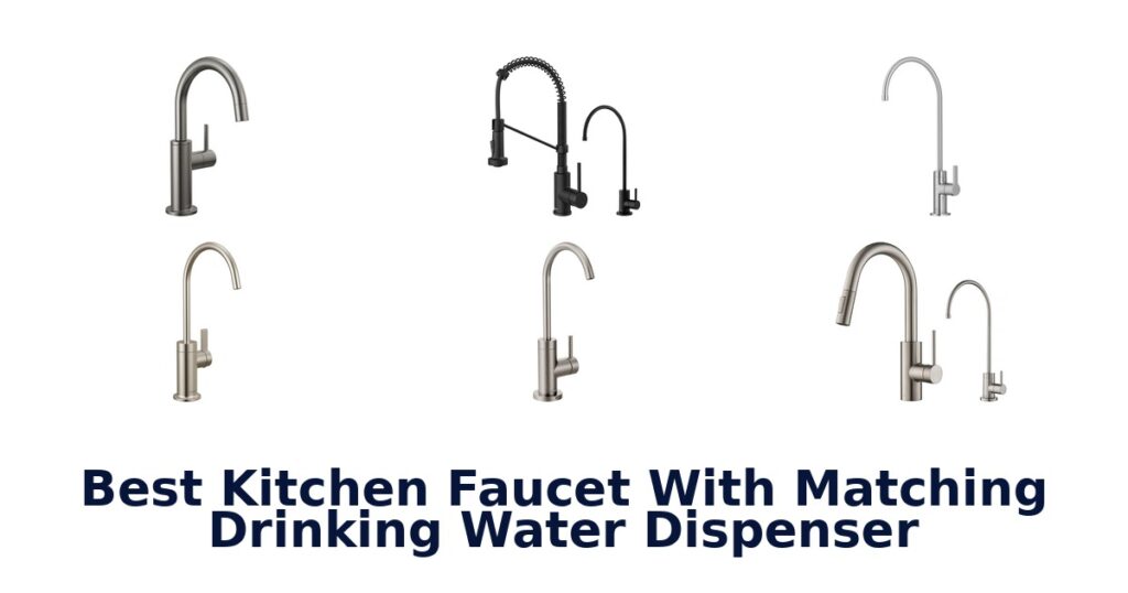 best kitchen faucet with matching drinking water dispenser