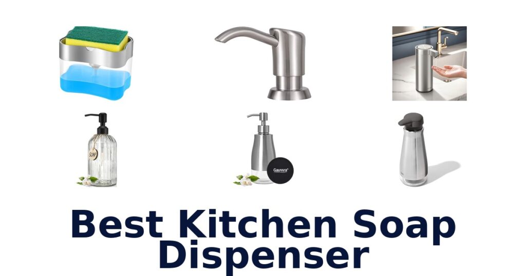 best kitchen soap dispenser