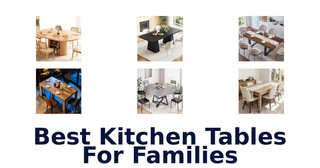 Best Family Kitchen Tables: Top 10 Picks! best kitchen tables for families