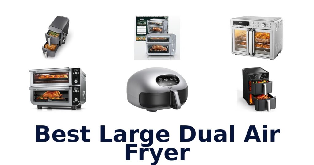 BEST Large Dual Air Fryers: Top 10 Picks best large dual air fryer
