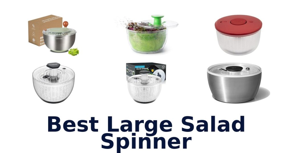 BEST Large Salad Spinners: Top 10 Picks best large salad spinner