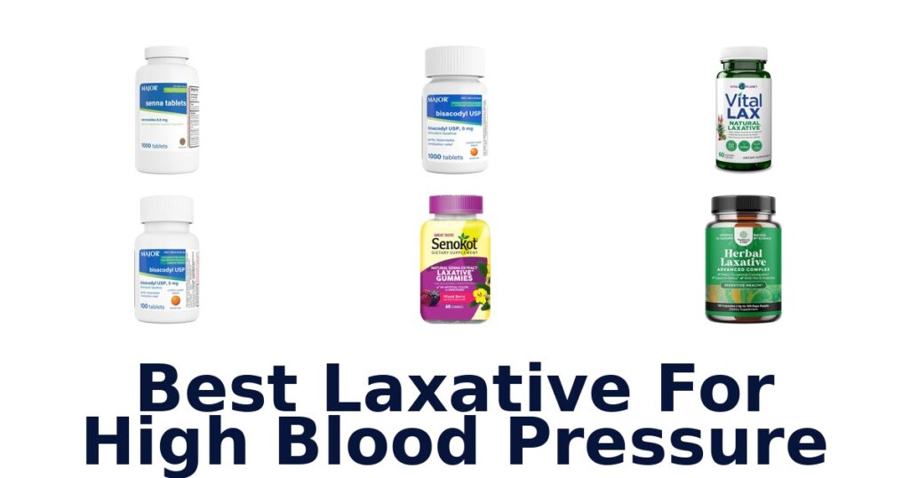 best laxative for high blood pressure