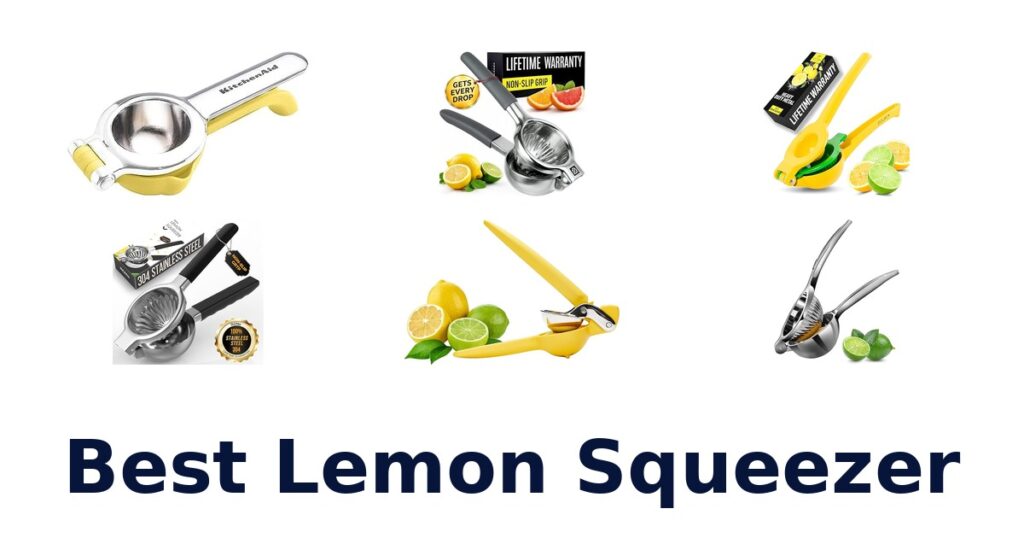 Best Lemon Squeezers: Top 10 Picks For Your Kitchen best lemon squeezer