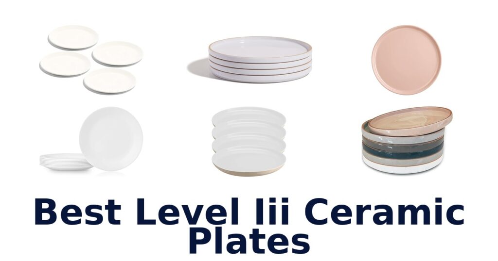 best level iii ceramic plates
