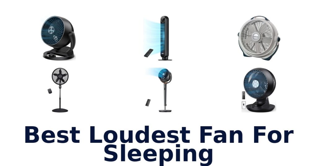 best loudest fan for sleeping