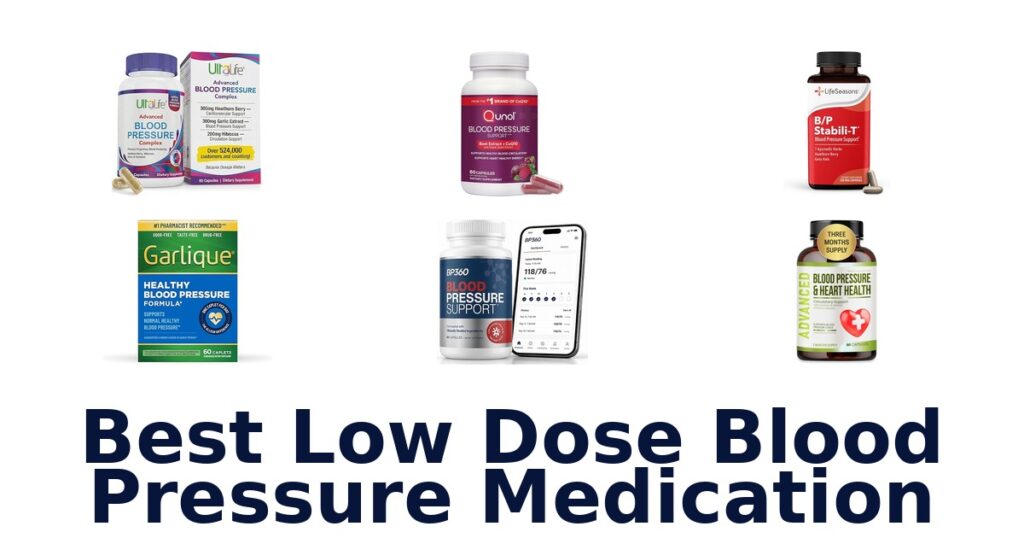 best low dose blood pressure medication