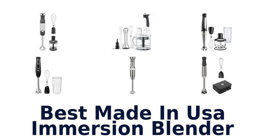 BEST Made in USA Immersion Blenders: Top 10 Picks best made in usa immersion blender