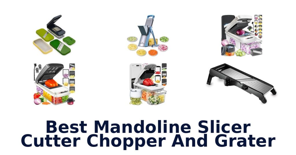 Best Mandoline Slicers & Graters: Top 10 Picks best mandoline slicer cutter chopper and grater
