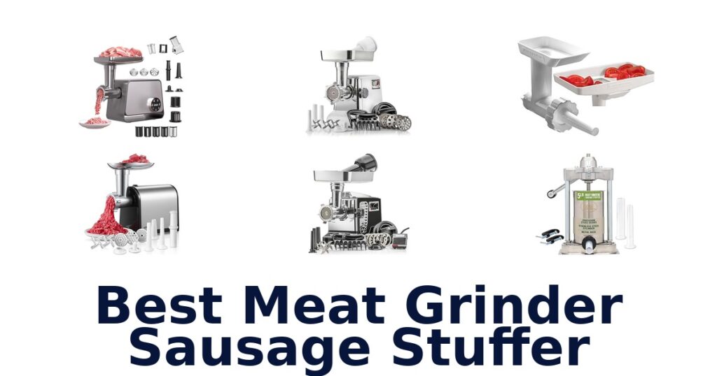 best meat grinder sausage stuffer
