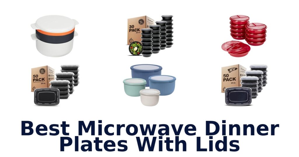 best microwave dinner plates with lids