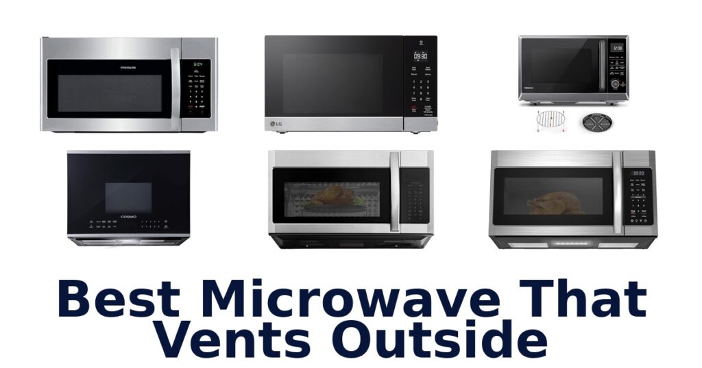 best microwave that vents outside