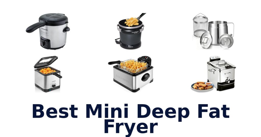 BEST Mini Deep Fryers: Top 10 Picks for Your Kitchen best mini deep fat fryer