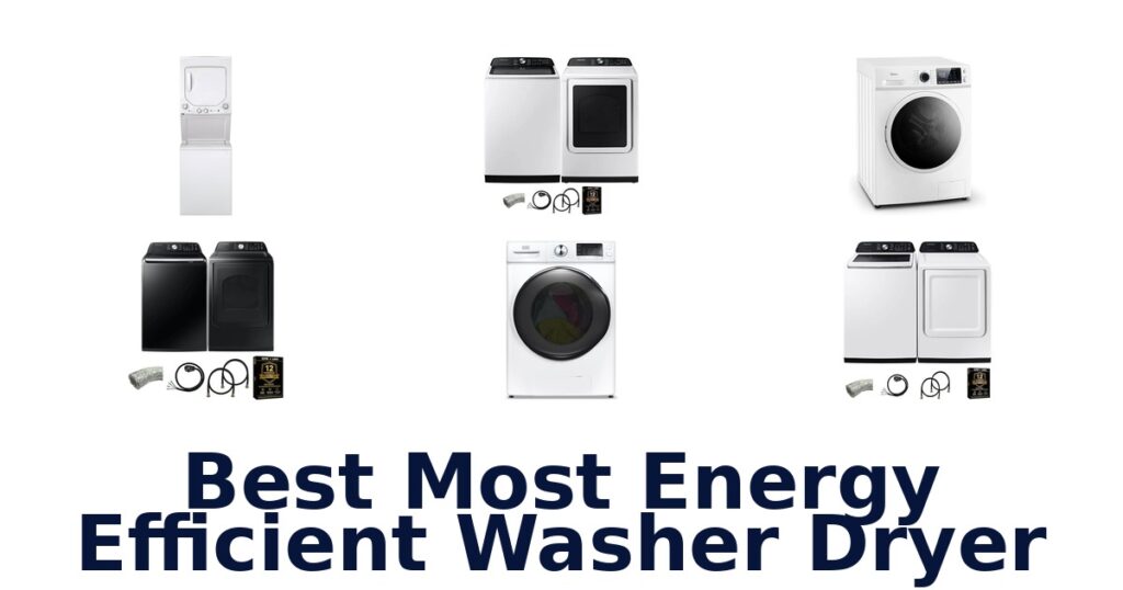 BEST Energy Efficient Washer Dryers Top 10 Picks best most energy efficient washer dryer