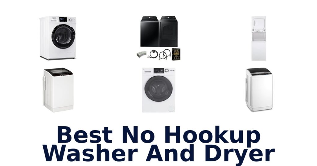 best no hookup washer and dryer