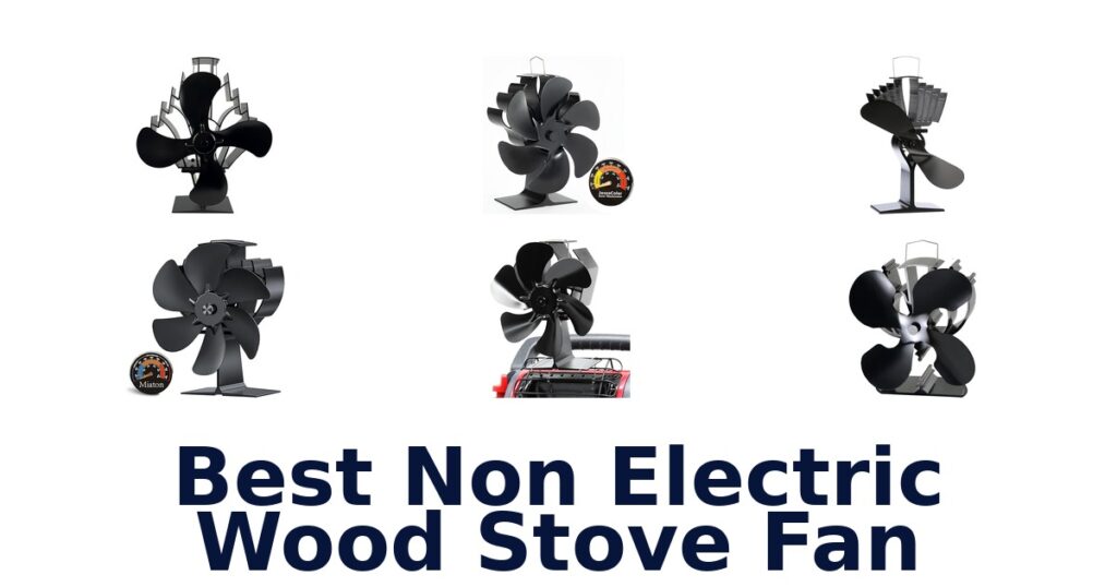 best non electric wood stove fan