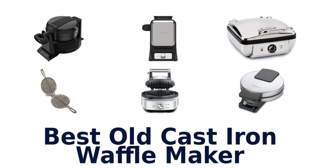 best old cast iron waffle maker