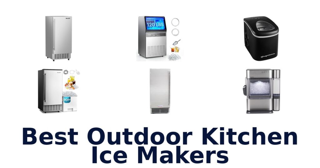 best outdoor kitchen ice makers