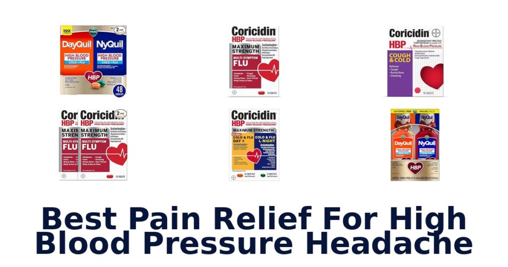 best pain relief for high blood pressure headache