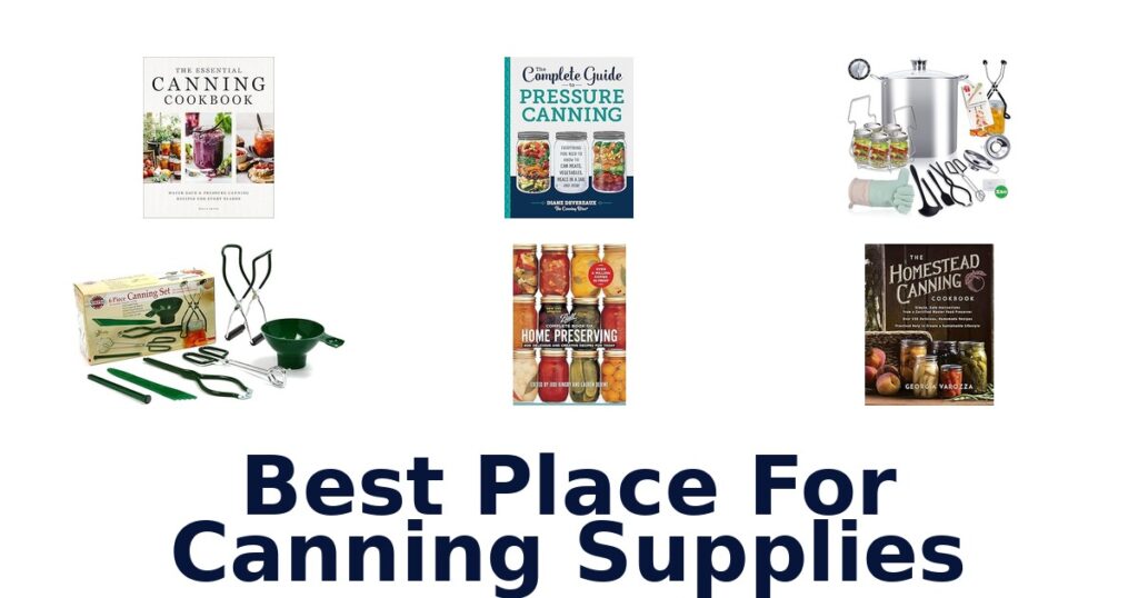 best place for canning supplies