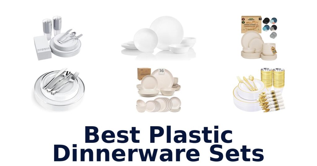 Best Plastic Dinnerware Sets: Top 10 Picks best plastic dinnerware sets