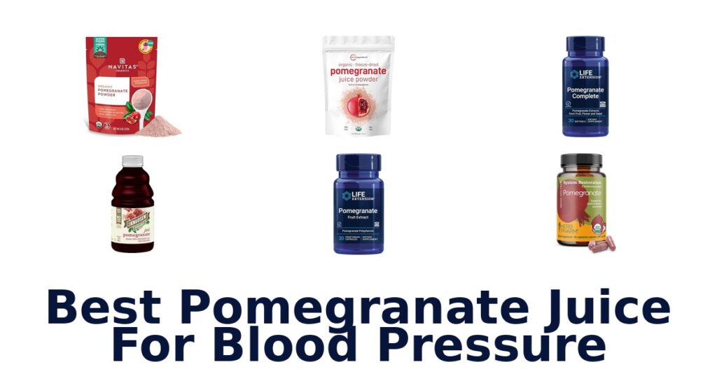 best pomegranate juice for blood pressure