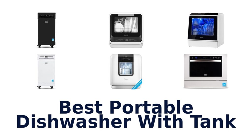 best portable dishwasher with tank