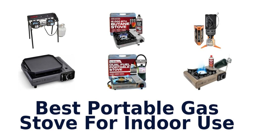 best portable gas stove for indoor use
