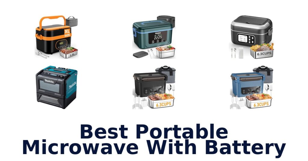 BEST Portable Microwaves w/ Battery: Top 10 Picks! best portable microwave with battery