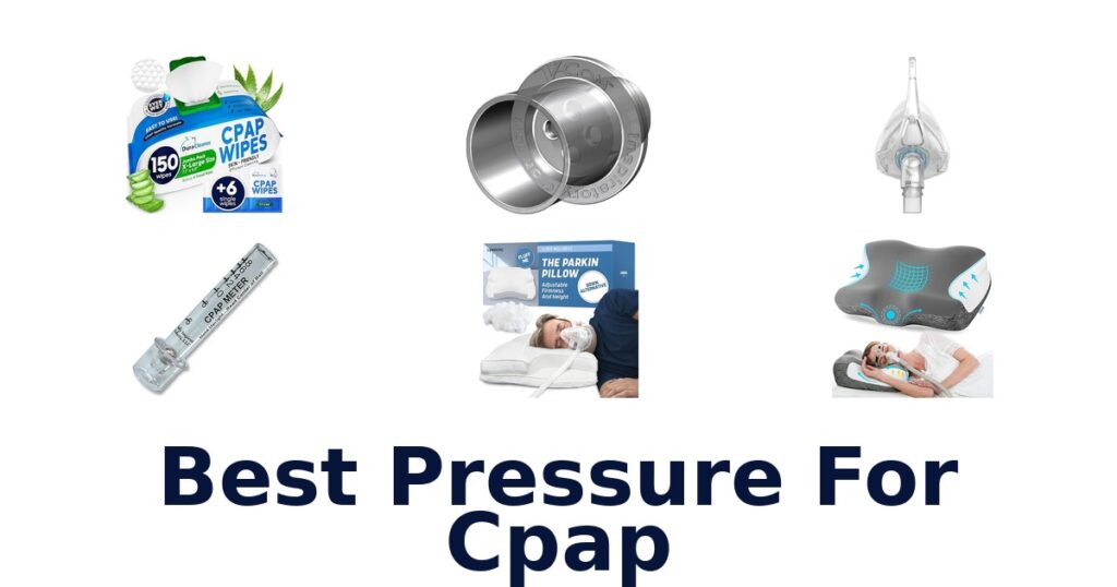 best pressure for cpap