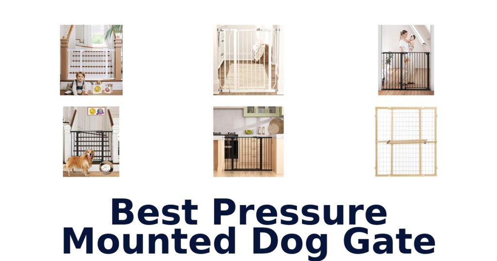 Best Pressure Mounted Dog Gates: Top 10 Picks best pressure mounted dog gate