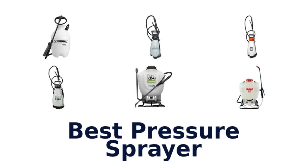 Best Pressure Sprayers: Top 10 Picks Reviewed! best pressure sprayer