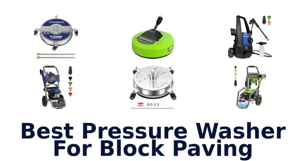 best pressure washer for block paving