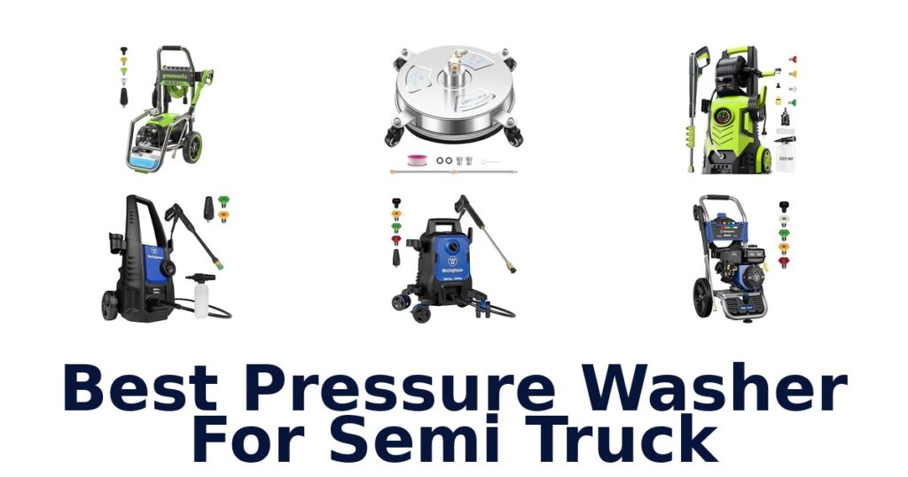 best pressure washer for semi truck
