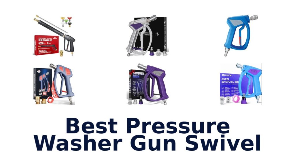 best pressure washer gun swivel