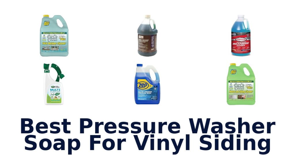 Best Pressure Washer Soaps for Vinyl Siding best pressure washer soap for vinyl siding