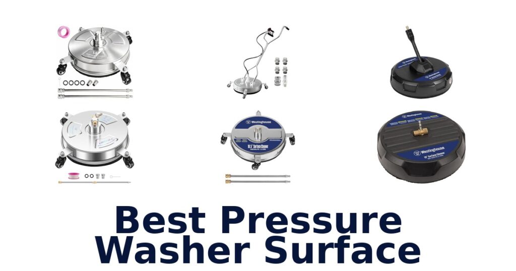 best pressure washer surface