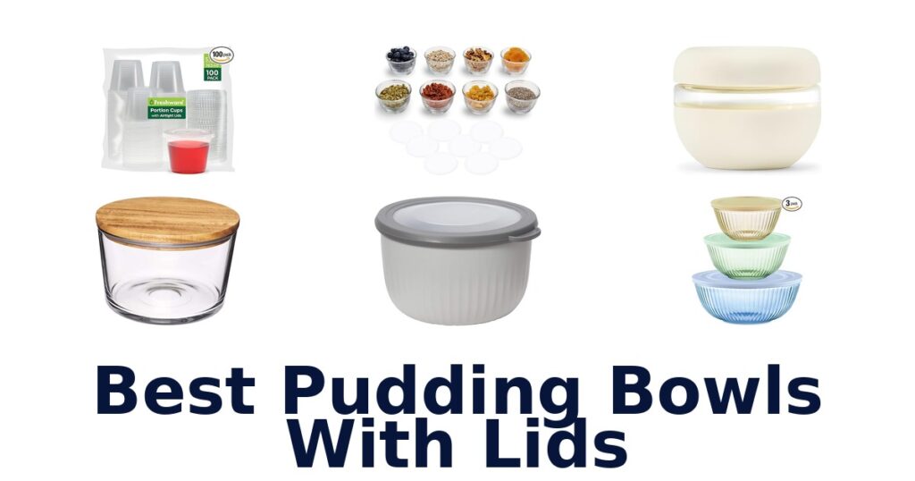 best pudding bowls with lids