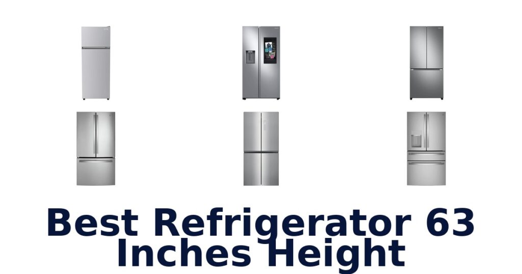 best refrigerator 63 inches height