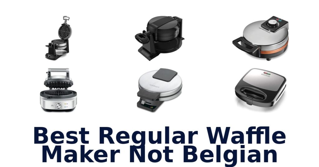 best regular waffle maker not belgian