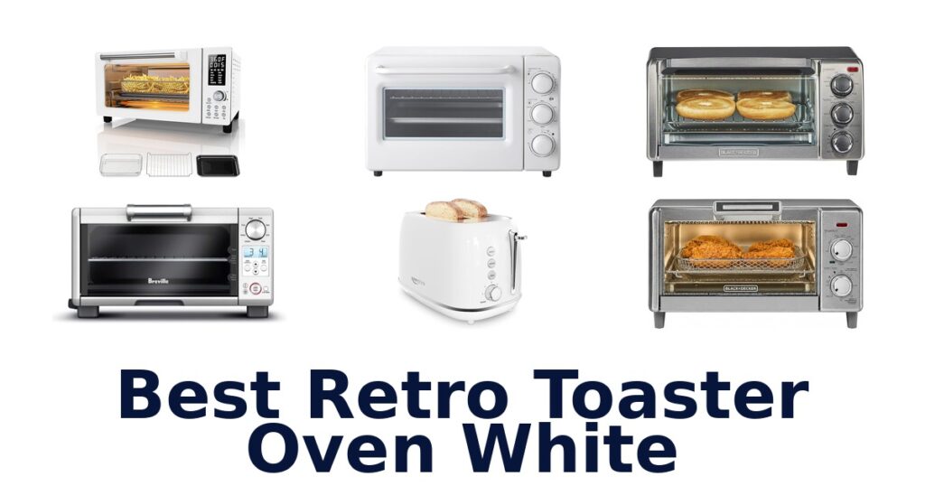 best retro toaster oven white