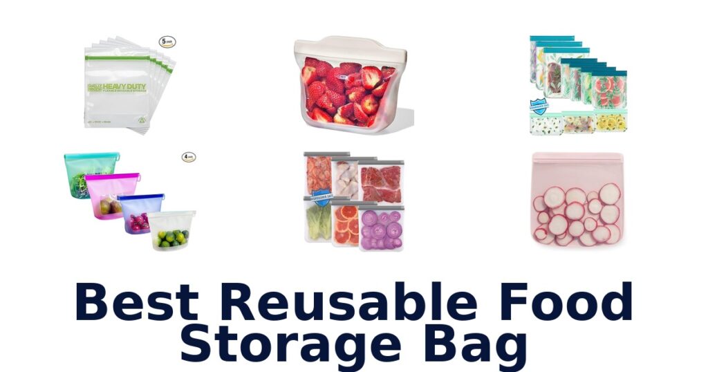Best Reusable Food Bags: Top 10 Picks for 2026 best reusable food storage bag