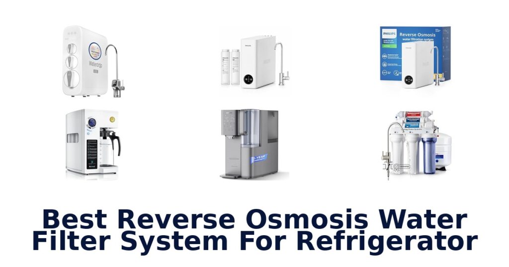 best reverse osmosis water filter system for refrigerator