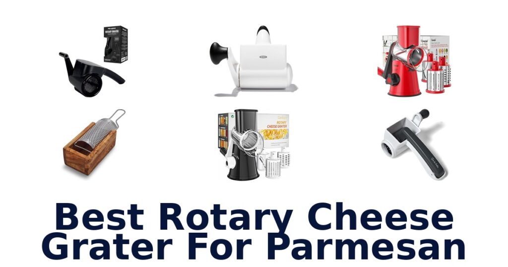 BEST Rotary Cheese Graters for Parmesan (Top 10) best rotary cheese grater for parmesan