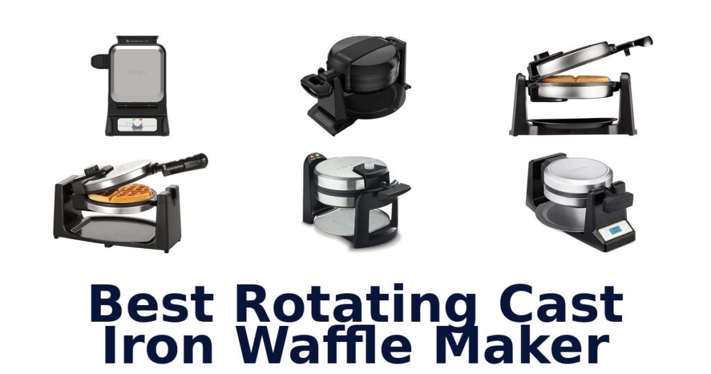 best rotating cast iron waffle maker